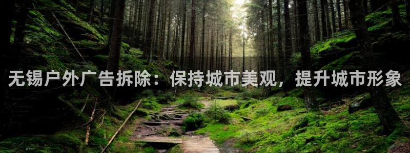 杏宇平台好吗：无锡户外广告拆除：保持城市美观，提升城市形象