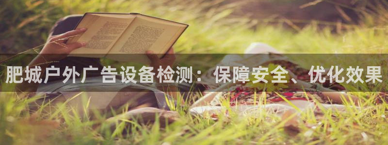 杏宇平台登录步骤：肥城户外广告设备检测：保障安全、优化效果