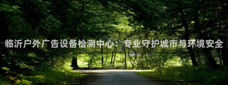 杏宇平台官网注册：临沂户外广告设备检测中心：专业守护城市与环境安全