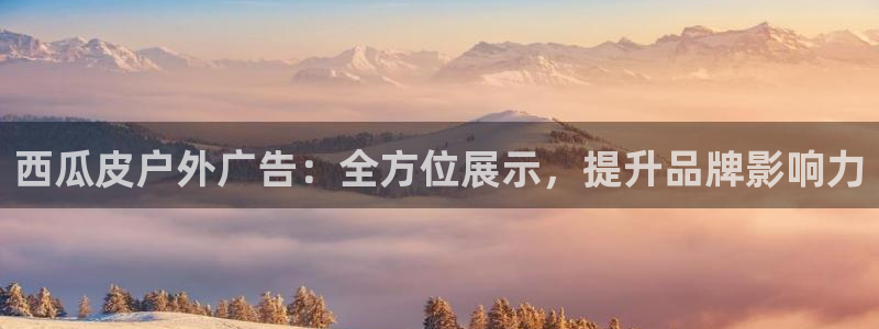 杏宇平台代理多少钱：西瓜皮户外广告：全方