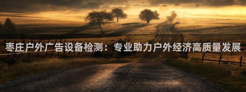 杏宇平台代理怎么样可靠吗：枣庄户外广告设备检测：专业助力户外经济高质量发展